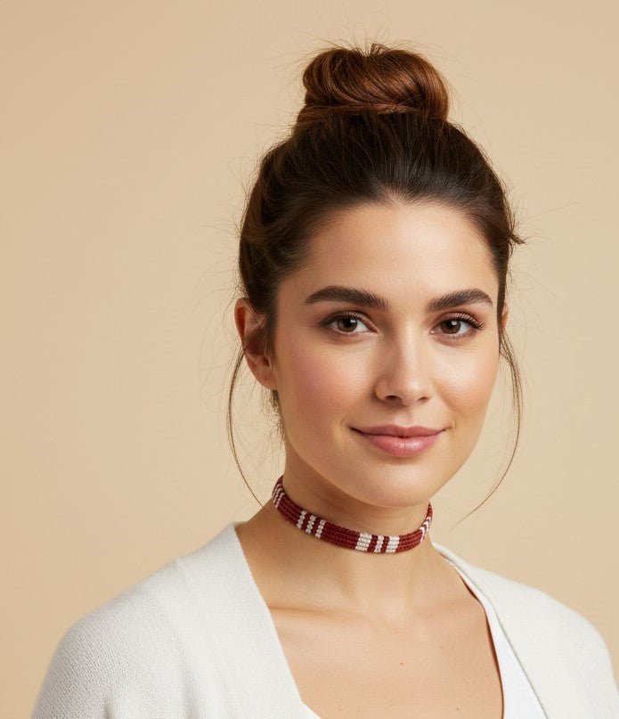 Choker "Bohemia Nº7" en Macramé - My Cuqui Shop #