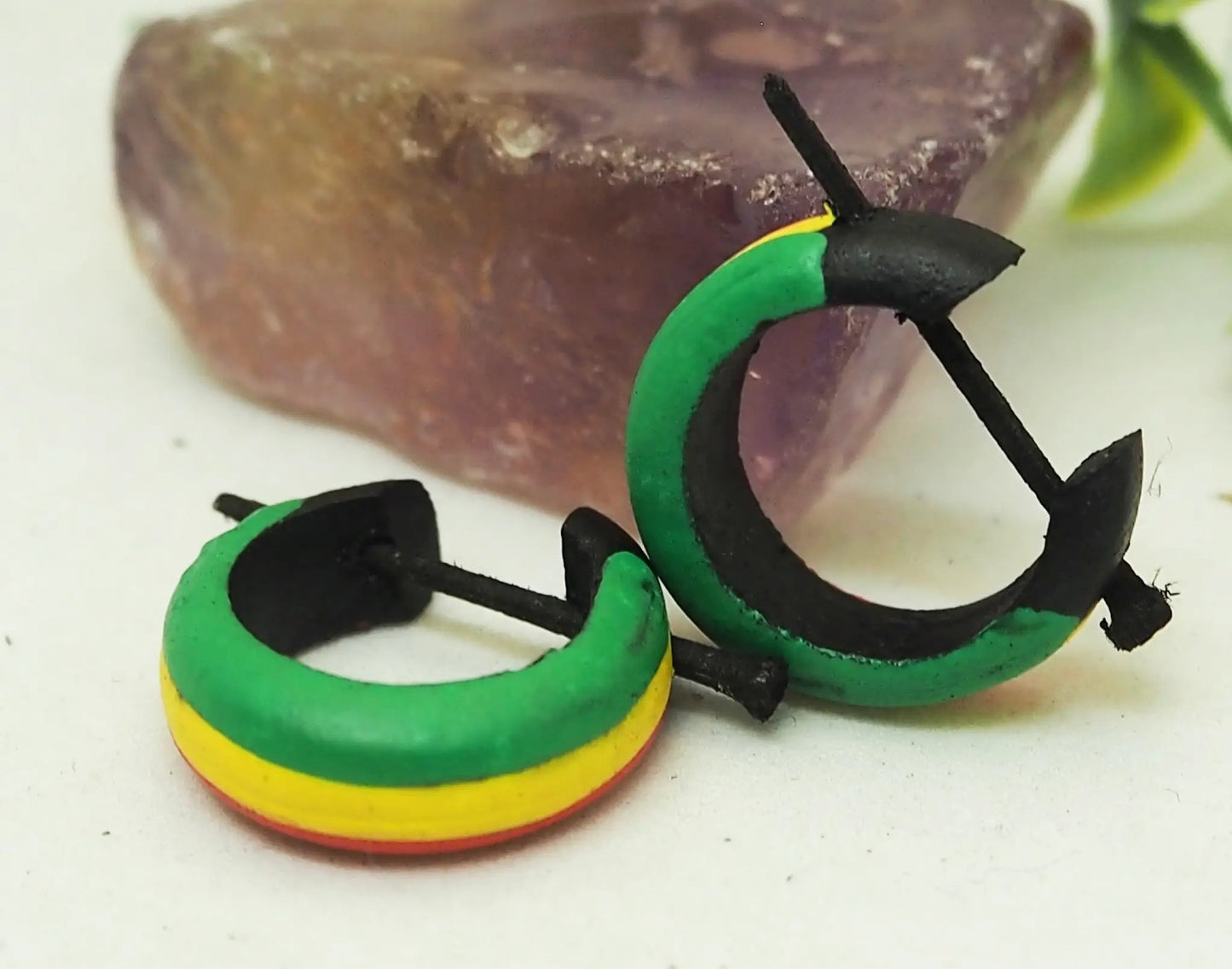 Pendientes de coco | rastafari - My Cuqui