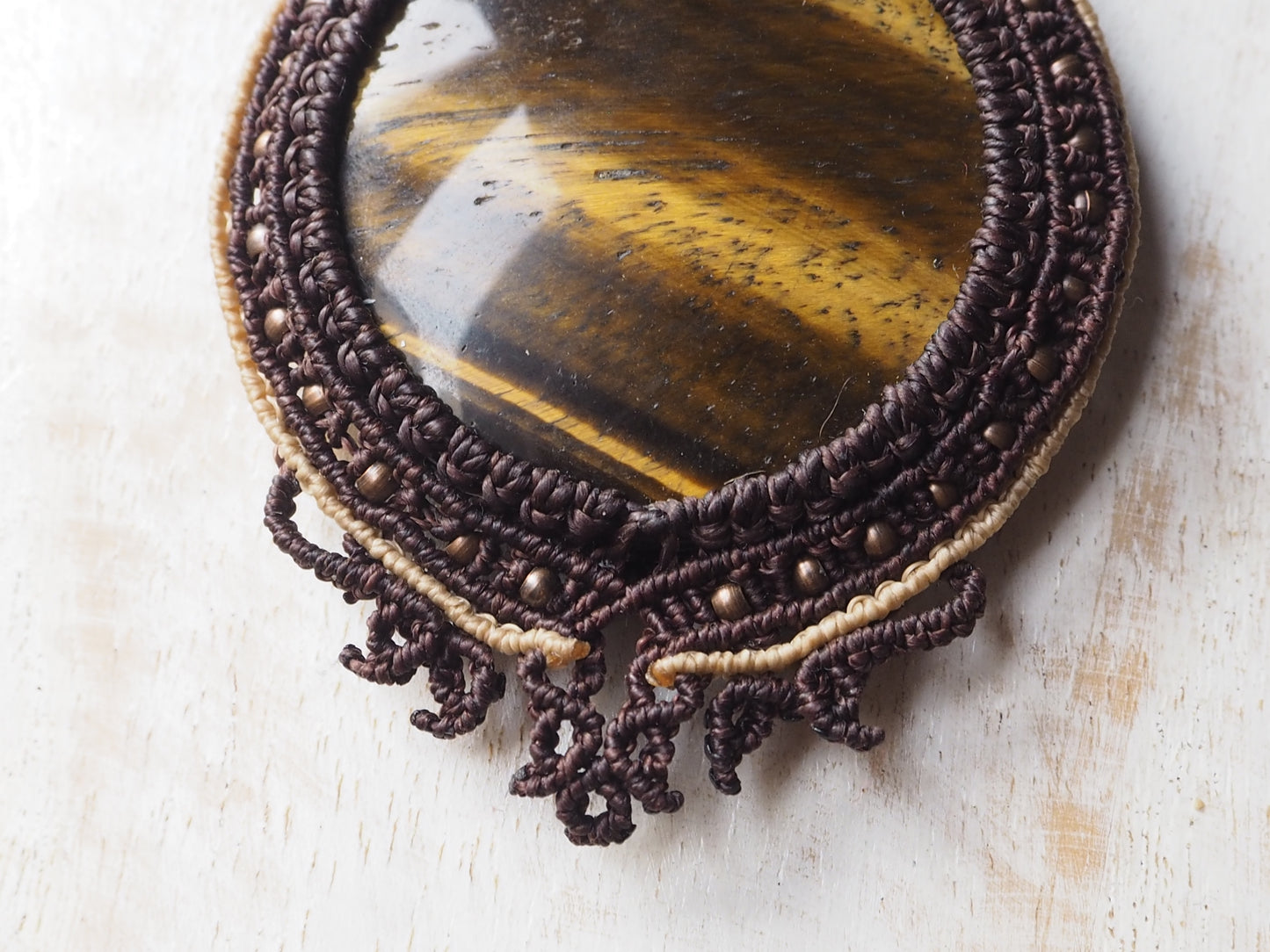 Collar "Ojo de Tigre"