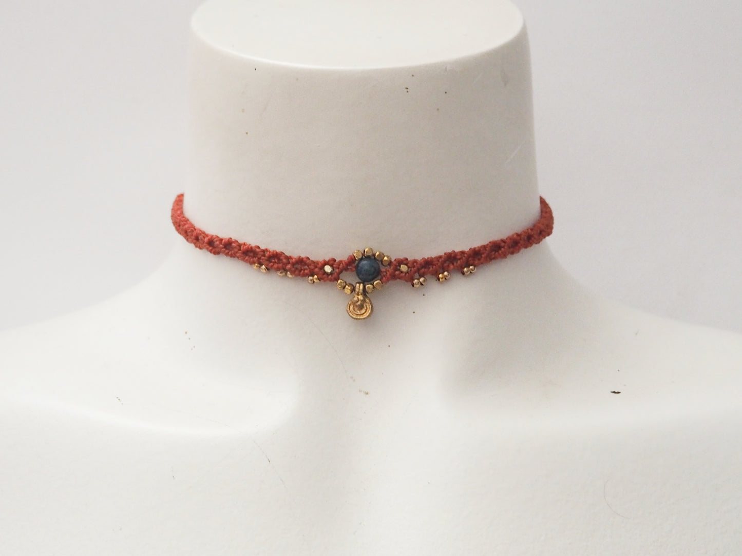 Choker de Macramé Red