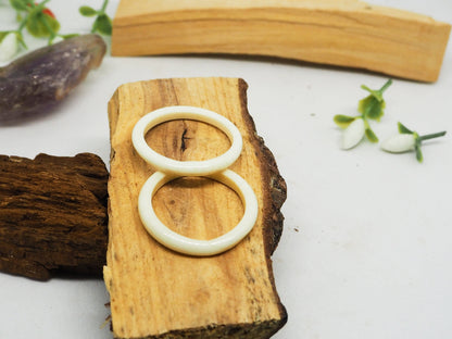 Anillo de Hueso de Yak. Modelo alianza - My Cuqui Shop #