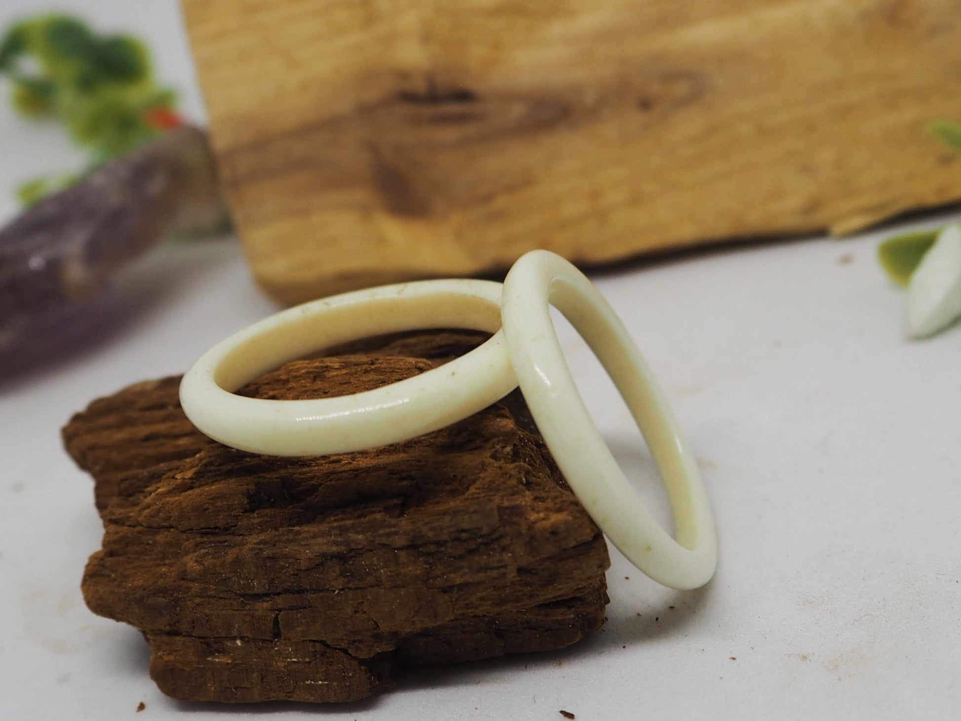 Anillo de Hueso de Yak. Modelo alianza - My Cuqui Shop #