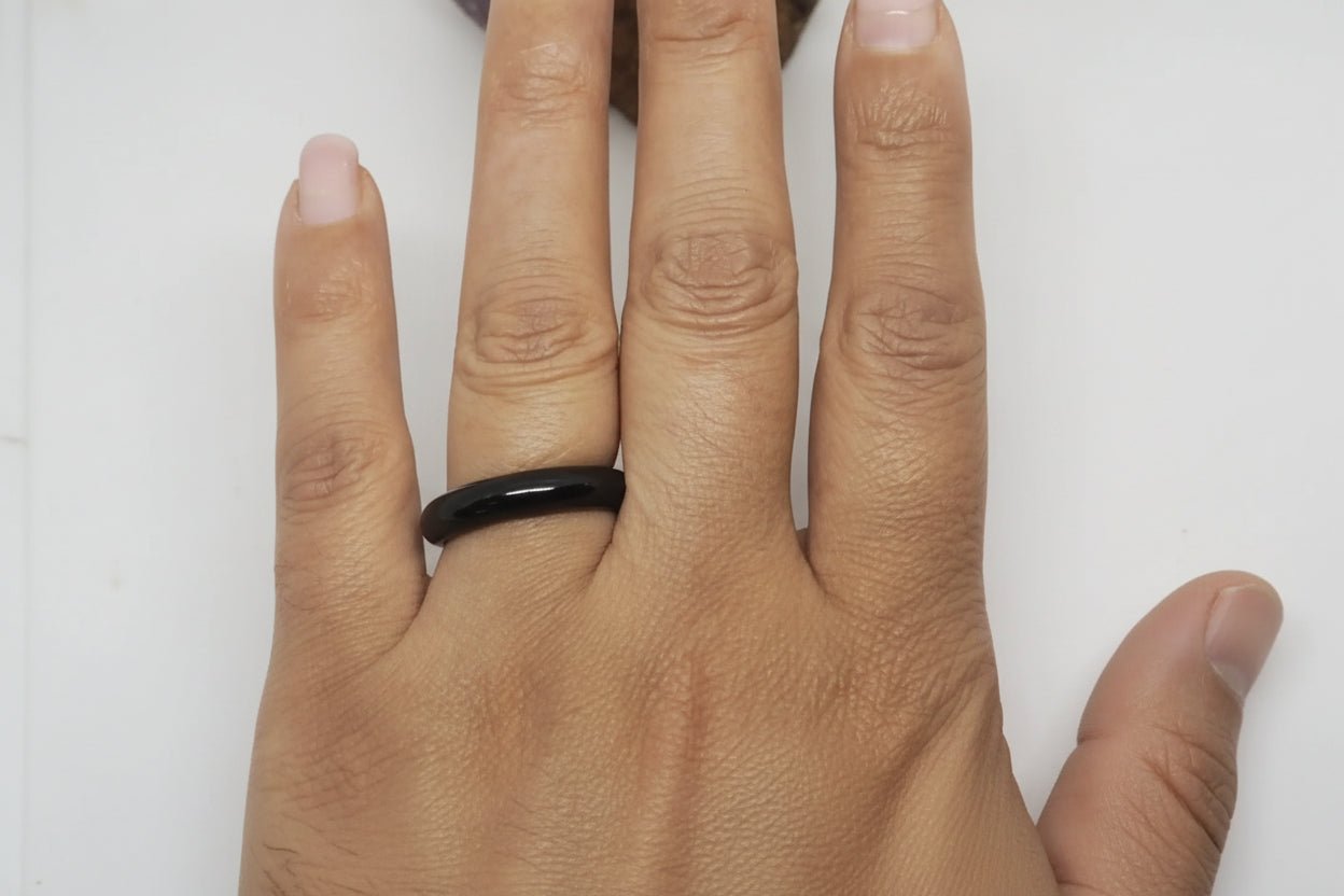 Anillo de Tagua Natural (Marfil Vegetal): Sostenible y Único - My Cuqui Shop