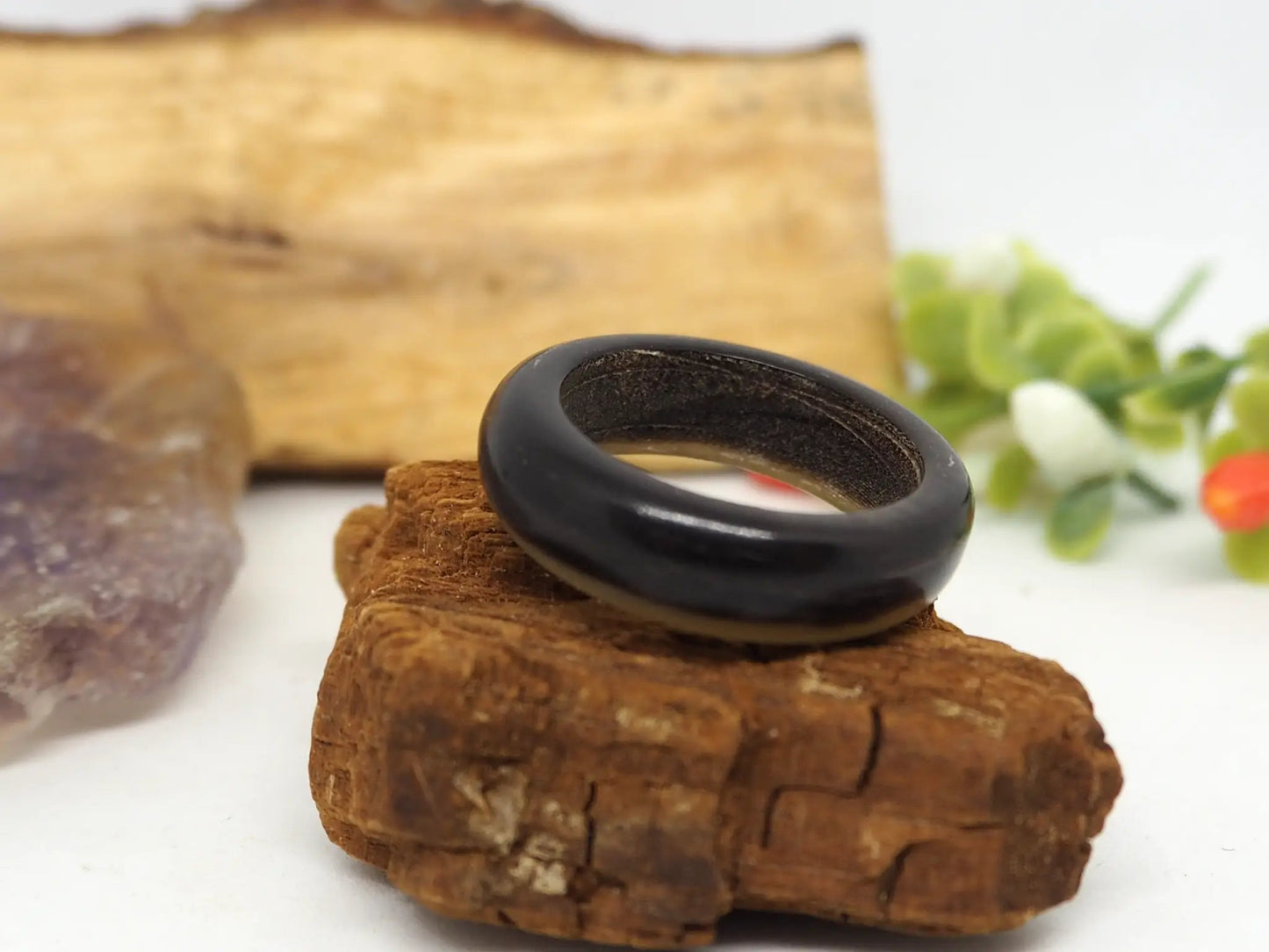 Anillo de Tagua Natural (Marfil Vegetal): Sostenible y Único - My Cuqui Shop