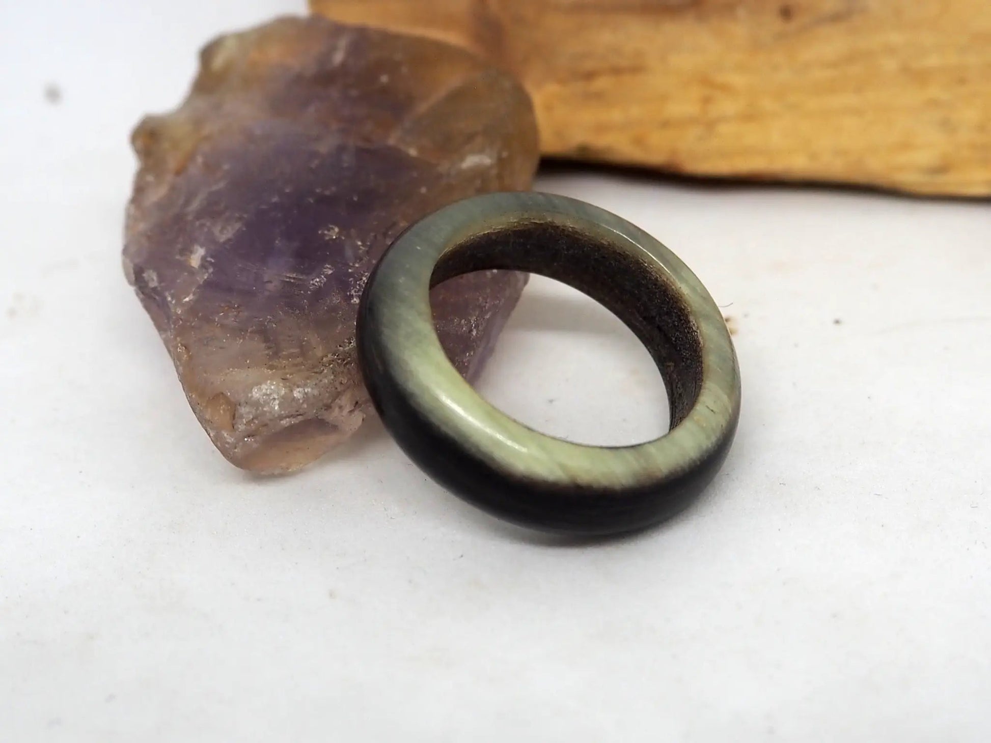 Anillo de Tagua Natural (Marfil Vegetal): Sostenible y Único - My Cuqui Shop