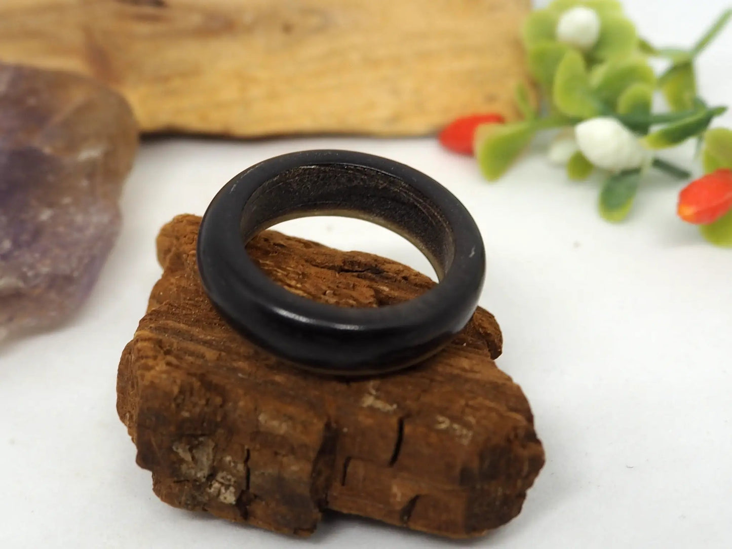 Anillo de Tagua Natural (Marfil Vegetal): Sostenible y Único - My Cuqui Shop