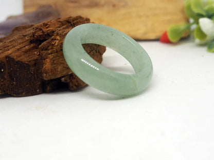 Anillo Elegante de Aventurina Verde Natural - Calma y Prosperidad - My Cuqui Shop
