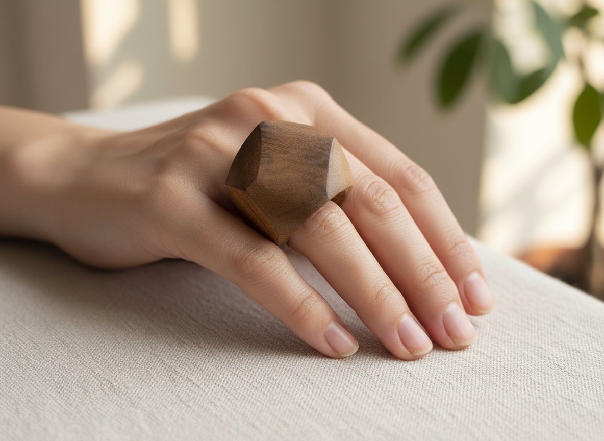 Anillos de Madera Artesanales - Diseño Único y Elegante - My Cuqui Shop #