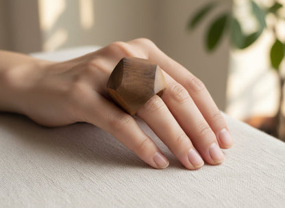 Anillos de Madera Artesanales - Diseño Único y Elegante - My Cuqui Shop #