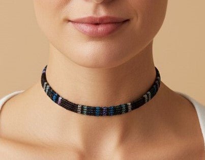 Colección Choker Bohemia Nº3 - hilo encerado - My Cuqui Shop