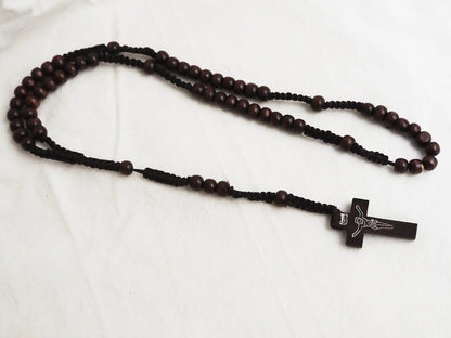 Colección Rosarios Cuquis | Cuentas de Madera Natural en 3 Tonos - My Cuqui Shop