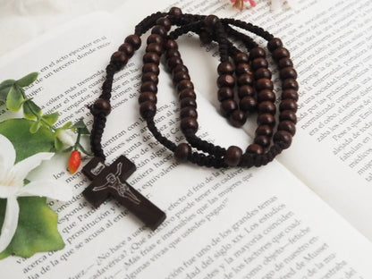 Colección Rosarios Cuquis | Cuentas de Madera Natural en 3 Tonos - My Cuqui Shop