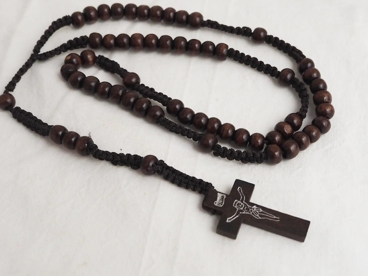 Colección Rosarios Cuquis | Cuentas de Madera Natural en 3 Tonos - My Cuqui Shop