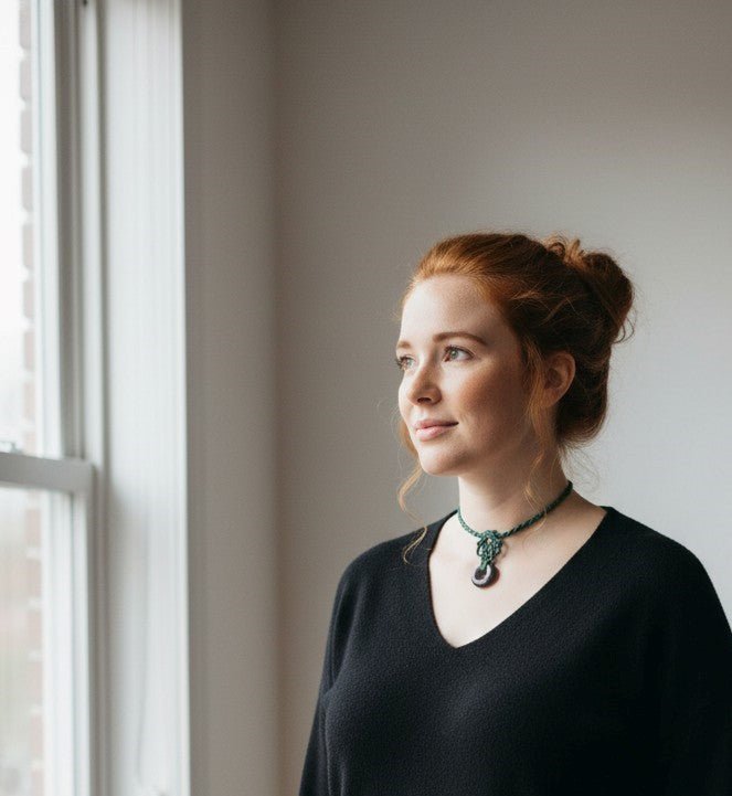 Collar "Amatista" armonía espiritual - My Cuqui Shop