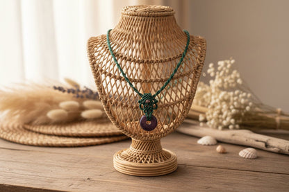 Collar "Amatista" armonía espiritual - My Cuqui Shop