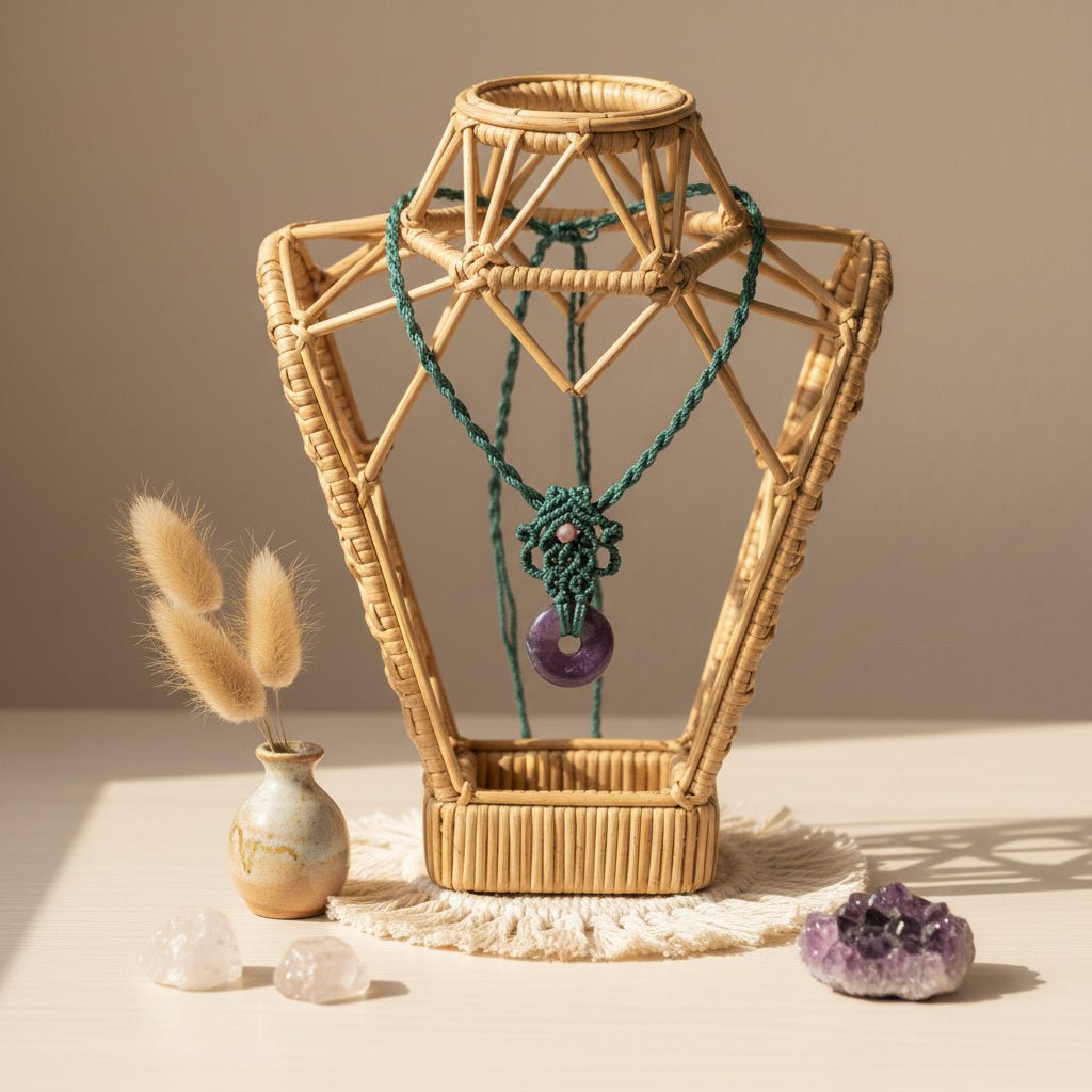 Collar "Amatista" armonía espiritual - My Cuqui Shop