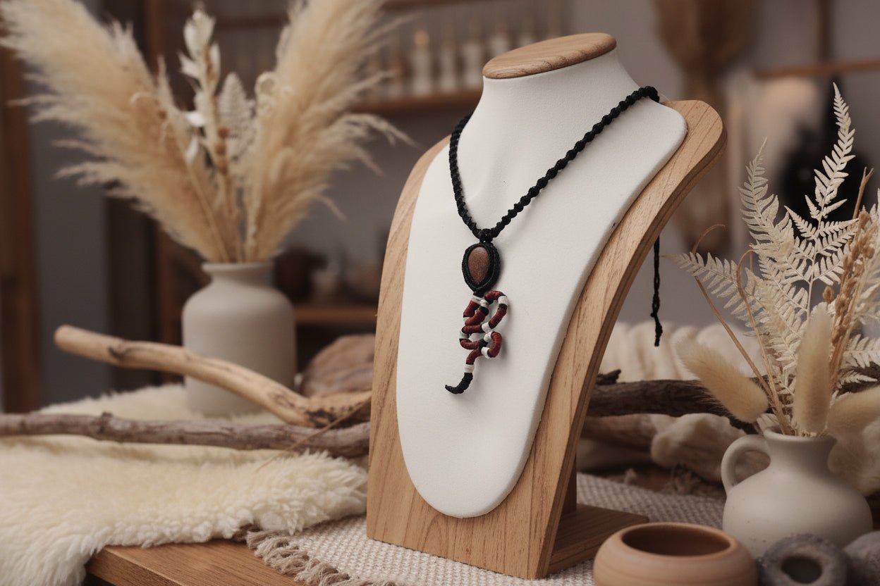 Collar "Amuleto Solar"Piedra del sol - My Cuqui Shop