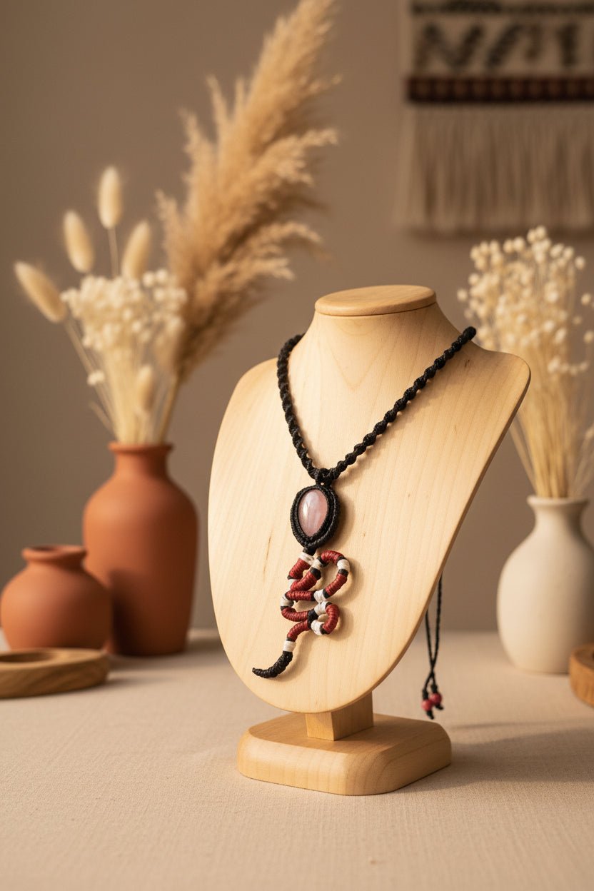 Collar "Amuleto Solar"Piedra del sol - My Cuqui Shop