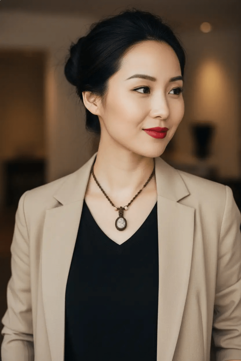 Collar de Macramé "Bosque Encantado": Elegancia Natural y Energía Protectora - My Cuqui Shop