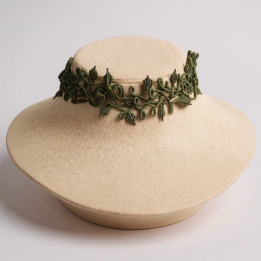 Gargantilla Hiedra "Cuquis" en Macramé Verde Oliva | Joya Artesanal Única - My Cuqui Shop