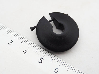 Pendientes Aro "Coco Negro"- Modelo disco - My Cuqui Shop #