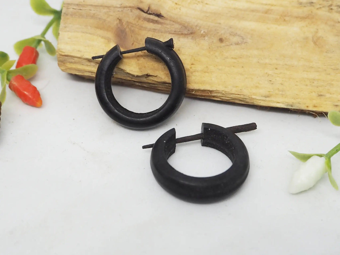 Pendientes Asta - color negro - My Cuqui