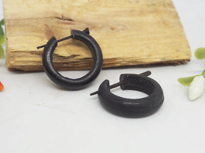 Pendientes Asta - color negro - My Cuqui