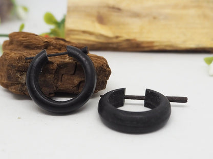 Pendientes Asta - color negro - My Cuqui