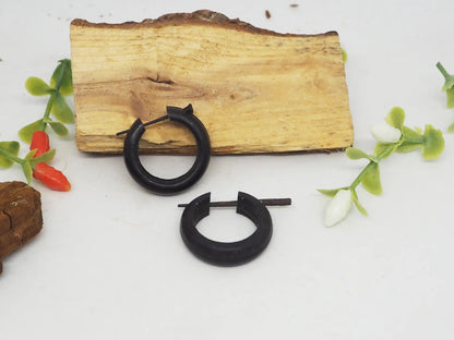 Pendientes Asta - color negro - My Cuqui