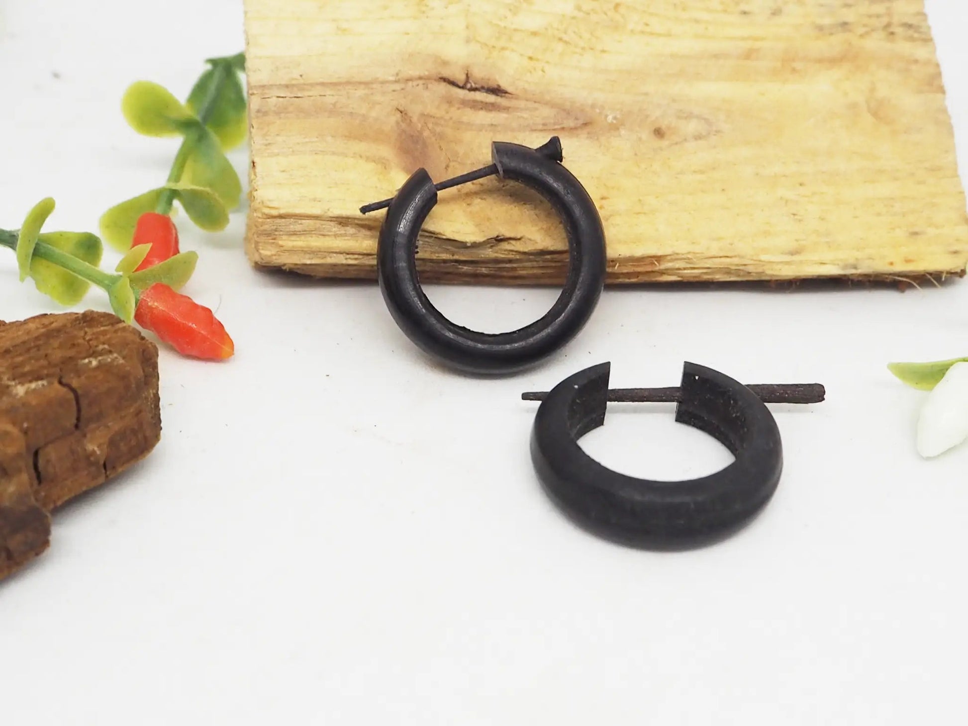 Pendientes Asta - color negro - My Cuqui