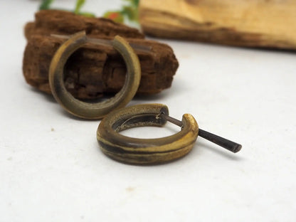 Pendientes de Asta - color beige - My Cuqui