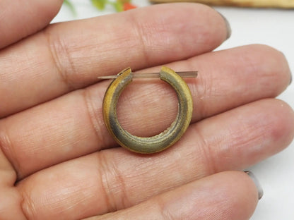 Pendientes de Asta - color beige - My Cuqui