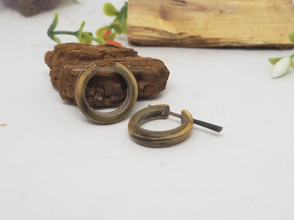 Pendientes de Asta - color beige - My Cuqui