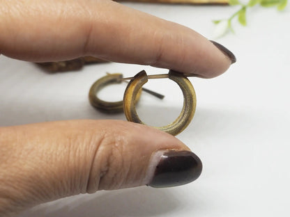 Pendientes de Asta - color beige - My Cuqui