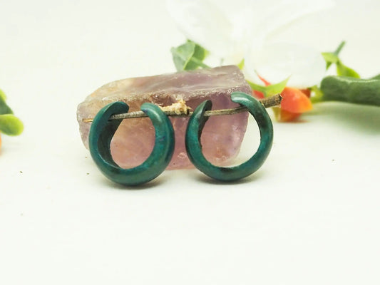 Pendientes de Coco | Color turqueza - My Cuqui