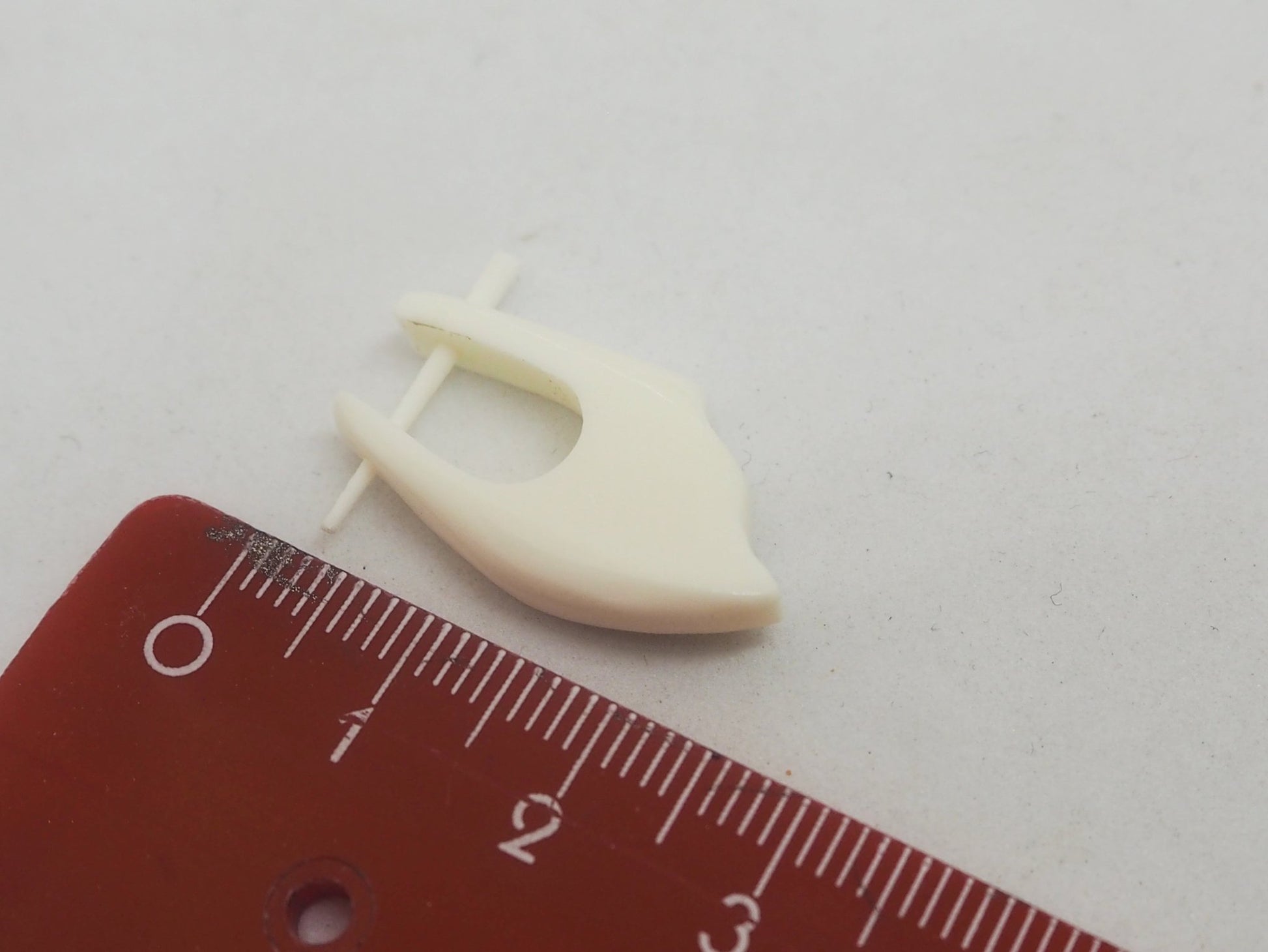 Pendientes Dilatadores Falsos (Fake Gauges) de Hueso de Yak Orgánico en Hoja - My Cuqui Shop