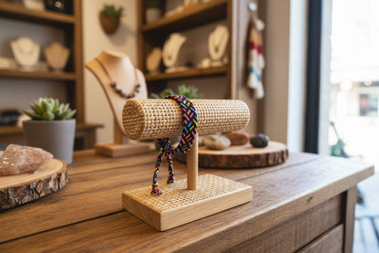 Pulsera Artesanal Única de Hilo de Algodón | Pieza Exclusiva Hecha a Mano - My Cuqui