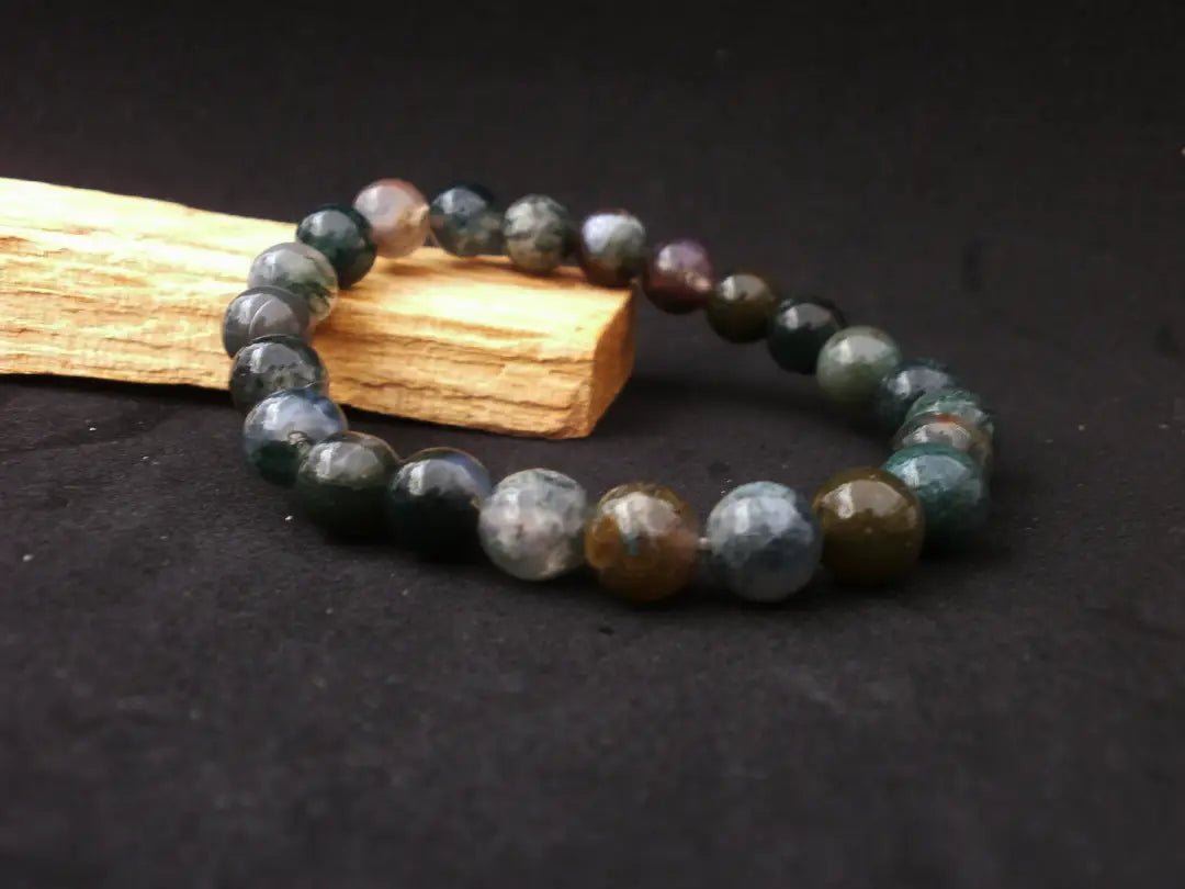 Pulsera de Ágata India: El Amuleto de Resiliencia y Poder para el Líder que no se Detiene - My Cuqui