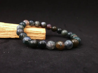 Pulsera de Ágata India: El Amuleto de Resiliencia y Poder para el Líder que no se Detiene - My Cuqui