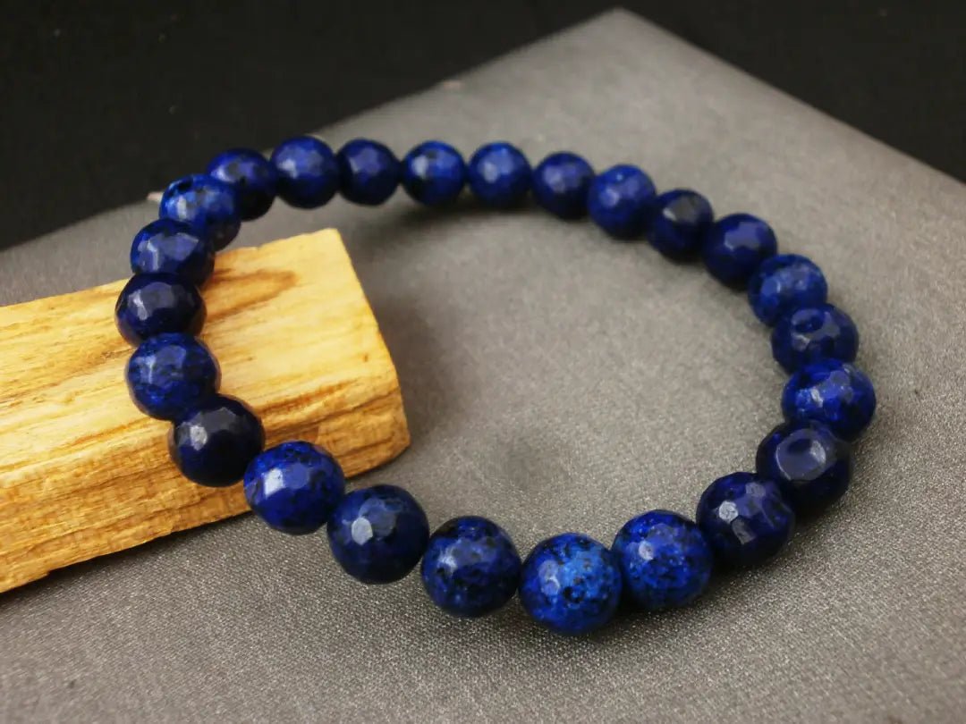 Pulsera de Lapislázuli Natural – Sabiduría, Protección y Poder Interior - My Cuqui
