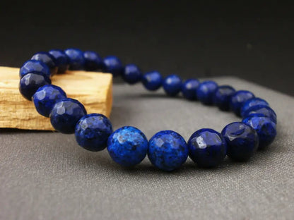 Pulsera de Lapislázuli Natural – Sabiduría, Protección y Poder Interior - My Cuqui