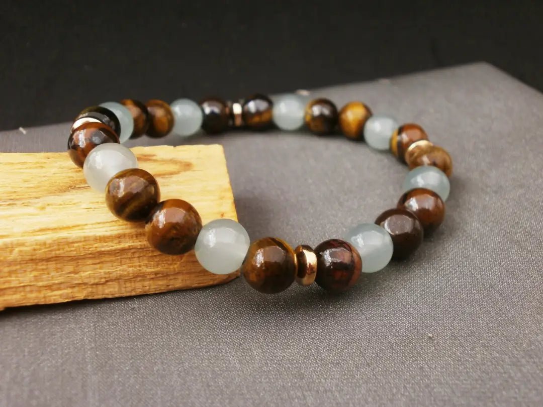 Pulsera de Ojo de Tigre Soberano: Fuerza Ejecutiva y Blindaje de Prosperidad - My Cuqui