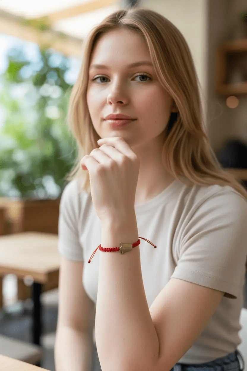 Pulsera "Renacer" de Tulipán Artesanal – Acero Inoxidable y Macramé (6 Colores) - My Cuqui