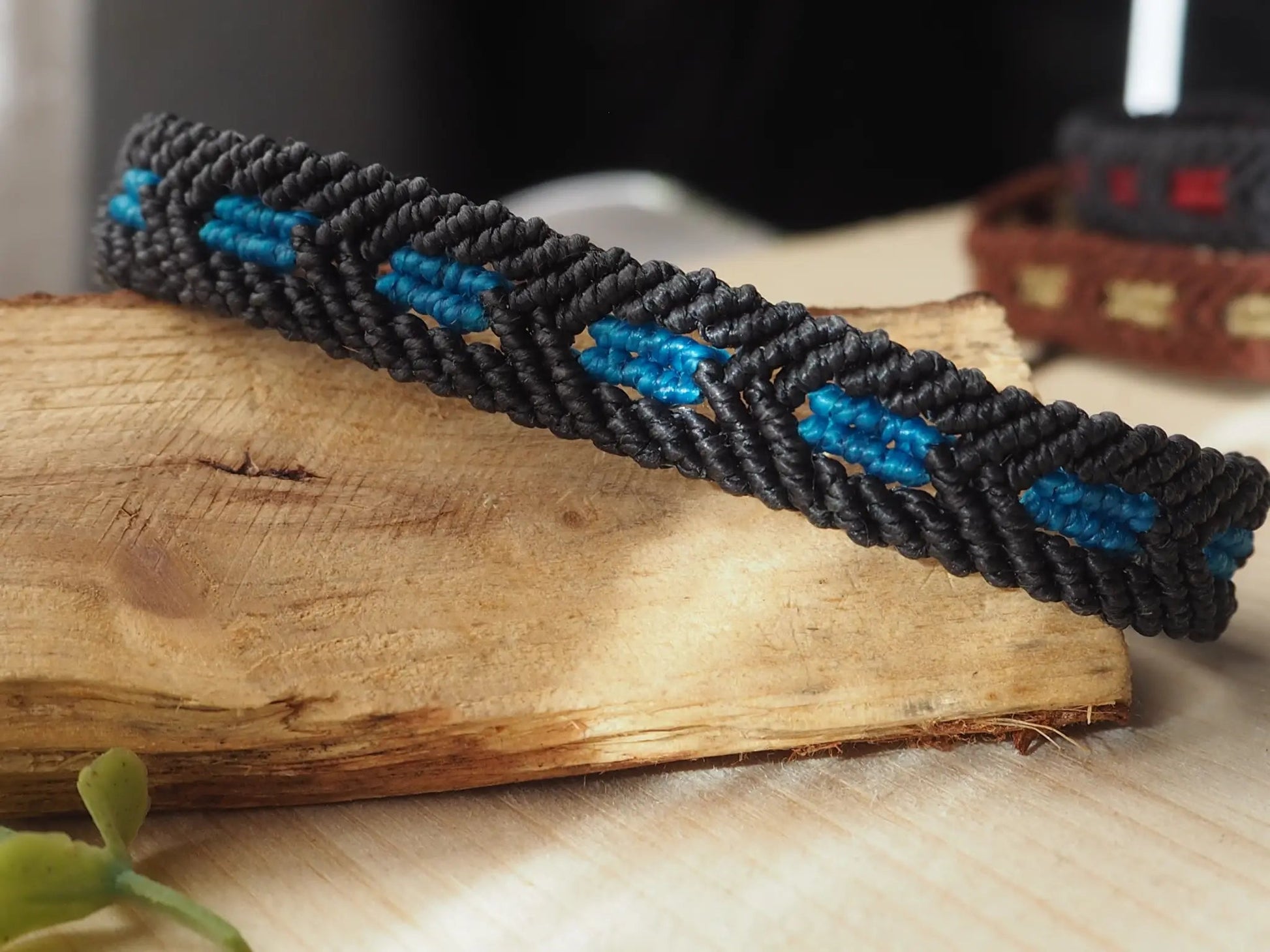 Pulseras Artesanales de Macramé - diseño geométrico - My Cuqui