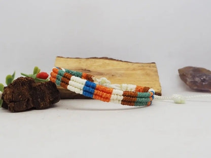 Pulseras Boho Artesanales Hechas con Hilo Encerado Linhasita - My Cuqui