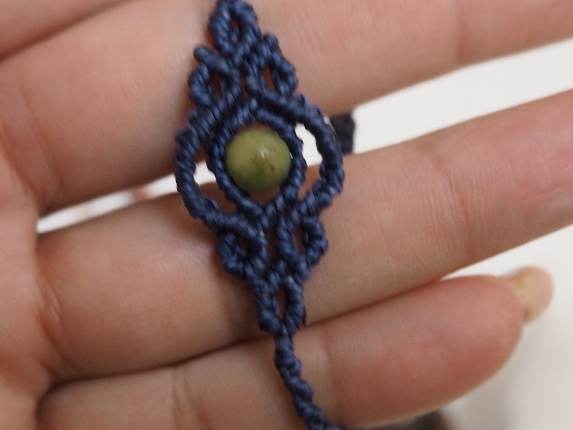 Pulseras "Esencia Bohemia" macramé con piedras - My Cuqui Shop #