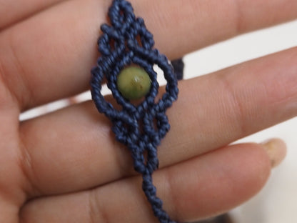 Pulseras "Esencia Bohemia" macramé con piedras - My Cuqui Shop #