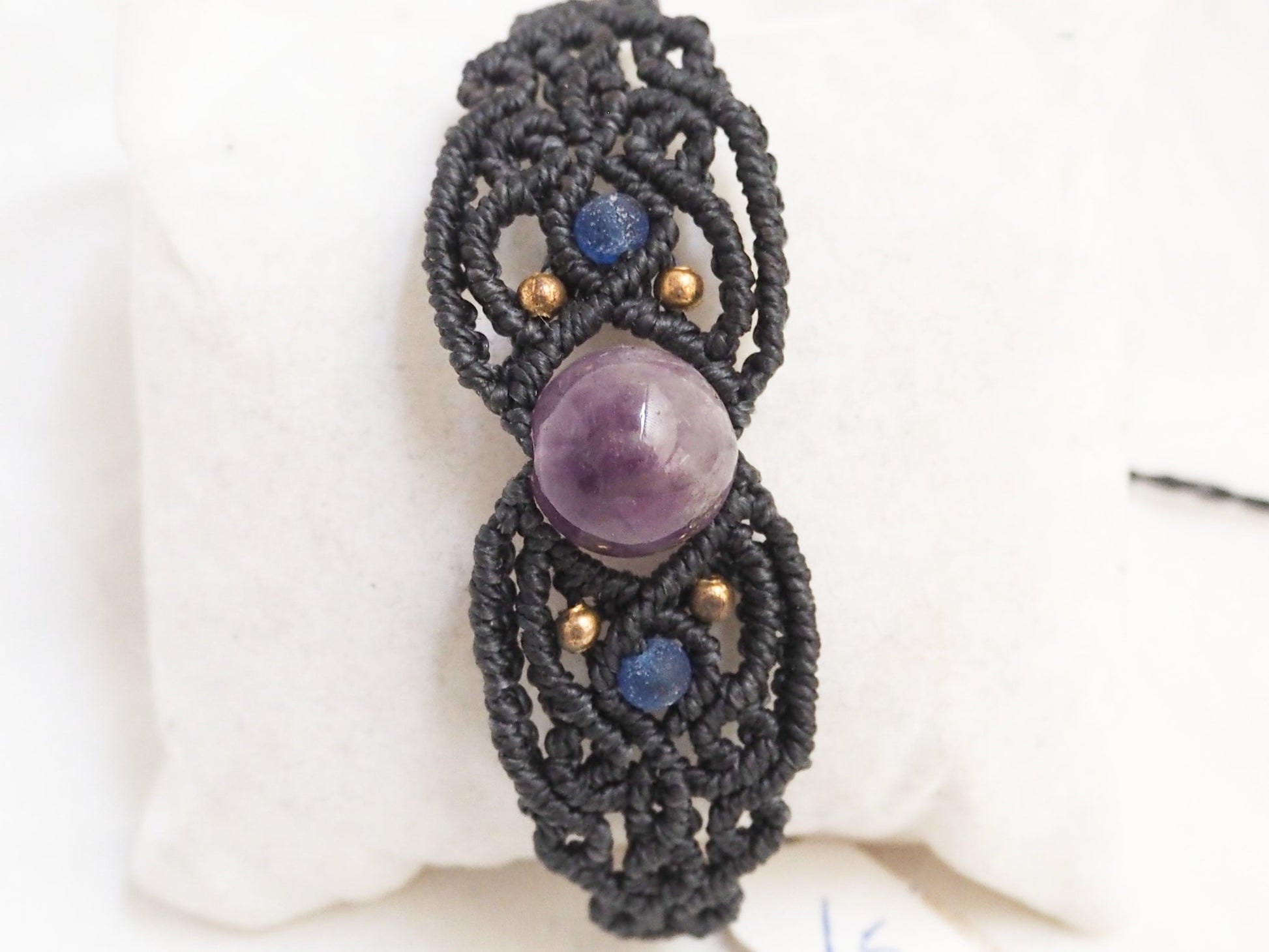 Pulseras macramé Aura con piedras - My Cuqui Shop